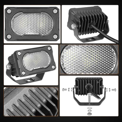 Muto-Beam LED Pods, 2PCS 3Inch LED Driving Lights 40W Flood Diffused Beam Off Road Pods Backup Lighting Auxiliary Light Fog Light Ditch Lights for Truck ATV UTV Motorcycle SUV Jeep Dirt Bike - size: Diffusion