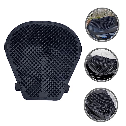 LIFKOME Breathable Slip Motorcycle Seat Cushion Pad Silicone Motorbike Cushion Shockproof for Bikes Cooling Heat Resistant Saddle Cover