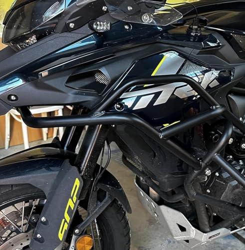 Engine Guard Crash Bar for TRK 502 X TRK502X BJ 500 GS 2021 2022 2023 2024 BJ500GS Motorcycle Bumper Frame Falling Protector (2021-2024) - color: 2021-2024