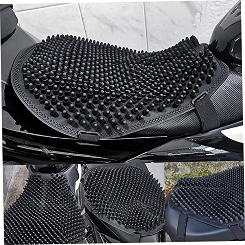 Breathable Skid Silicone Motorcycle Seat Pad Lightweight Cooling Motorbike Cushion Cover for Long Rides Heat Resistant and Comfortable Saddle Protector