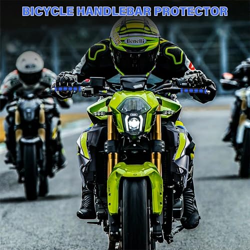 2Pcs Universal Motorcycle Brake Lever Cover Handle Silicone Sleeve Motorbike Bicycle Handles Grips Protection Accessories - color: blue