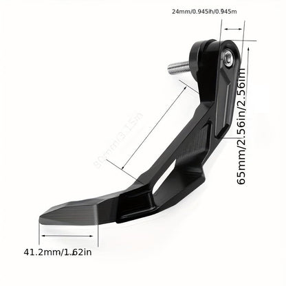 Compatible with MT-07 MT07 MT 07 FZ07 2025 2026 MT-09 MT09 MT 09 FZ09 2021-2024 2025 2026 Motorcycle Accessories CNC Handlebar Brake Clutch Levers Hand Guard Protector (Red) - color: Red