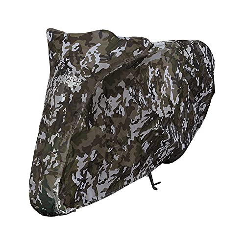 Oxford - Aquatex Outdoor Motorcycle Protective Cover Large - color: Camo, size: Large