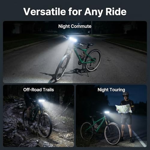 60W 4200LM Dirt Bike LED Light Bar, 12V Plug & Play Motorcycle Handlebar Light Kit for 7/8" CRF XR KX KLX TTR PW RM Pit Bike ATV UTV, Universal Front Auxiliary Driving Light