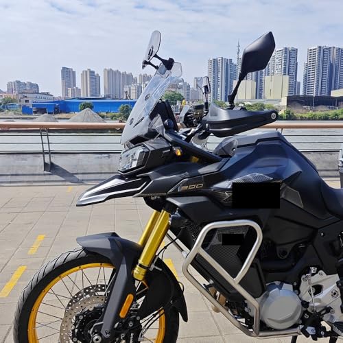 Motorcycle Windshield for VOGE DS900X DS900 900DS 900 DS DSX DSX900 900DSX Motorcycle Windshield Variable Windscreen Spoiler Extension - color: Small Smoked