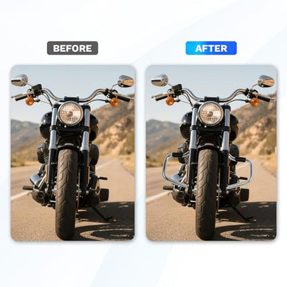 Crash Bar for Harley Dyna 2006-2017, 1 1/4" Highway Footpegs Engine Guard Protector for Low Rider, Wide Glide, Fat Bob, Street Bob, Super Glide, Switchback, CVO Fat Bob (Chrome) - color: Chrome