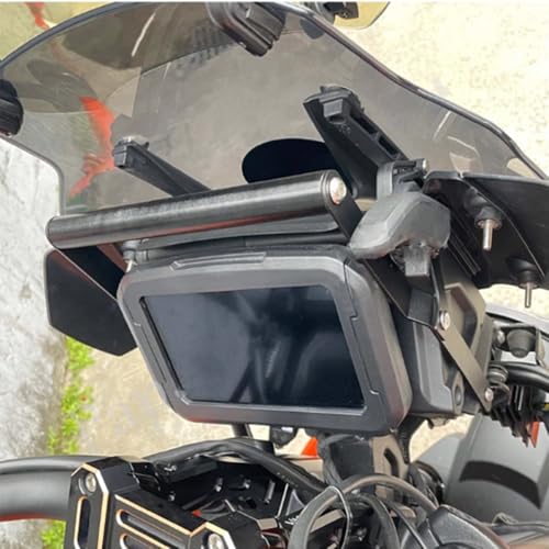 for Pan America 1250 pan America 1250 2024 2023 2022 2021 Motorcycle GPS Navigation Mount Bracket with Shock Absorber and Fixing Bracket
