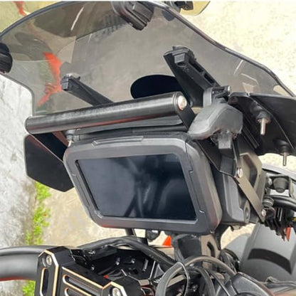 for Pan America 1250 pan America 1250 2024 2023 2022 2021 Motorcycle GPS Navigation Mount Bracket with Shock Absorber and Fixing Bracket