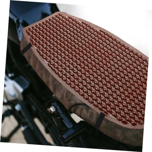 PartyKindom Motorcycle Seat Cushion Cover Breathable Pad for Use Sun Rain Comfortable Design for Electric Motorcycles Single