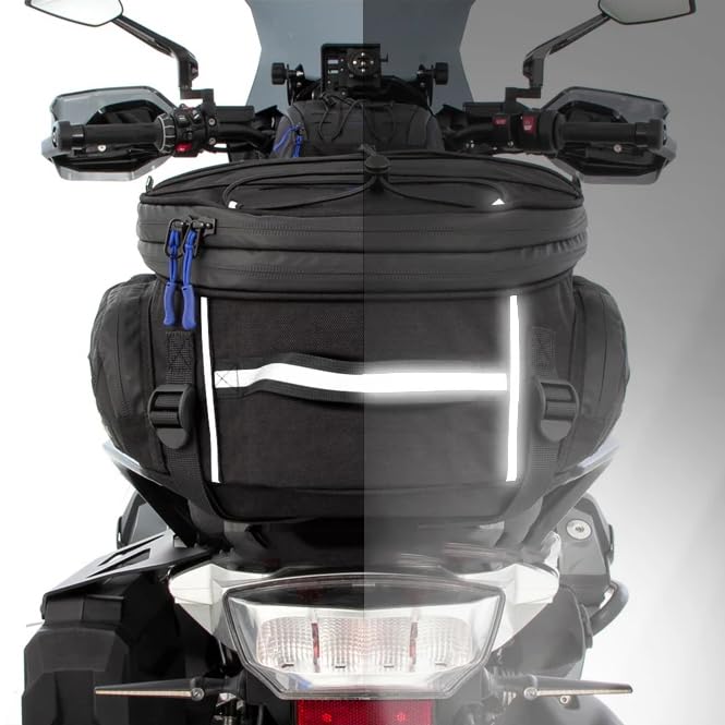 VITINO Motorcycle Saddle Bag Rear Luggage Bag Tail Mount Travel Rack Top Case Bag Fit For BMW R1200GS R1250GS ADV/LC F700GS F750GS F800GS