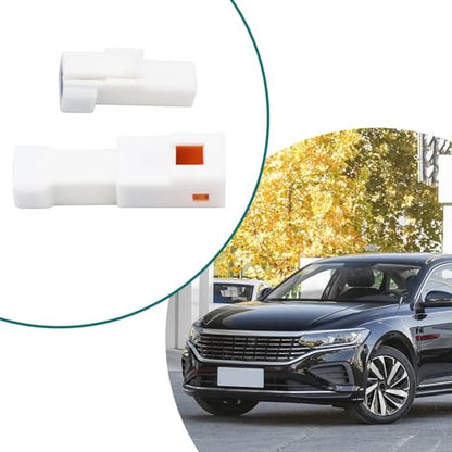 10 Sets 2 Pin JST Connector Socket Plug Male Female Mini Waterproof Housing 02T/02R-JWPF for Automobile Wiring Harness Plug