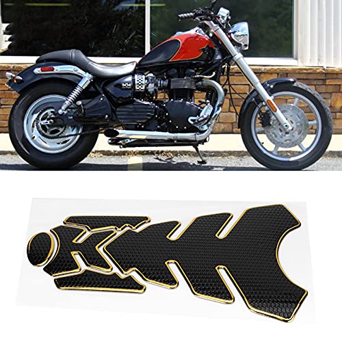 3D Motorcycle Tank Pad Gas Tank Protector Sticker Fuel Tank Protector Decal Pad Self-adhesive Protector Decoration Fuel Tank Pad Protector Sticker Pad Decals