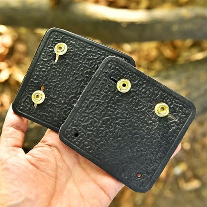 Belt Display Wall Mount Hanger Black Leather Heavy-Duty Universal Belts Multiple Display 2 Pcs (2, Black)