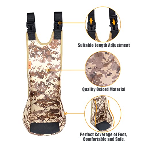 ATV Rear Passenger Foot Rest,Universal Adjustable Foldable Wear-resistant Motorcycle Rear Foot Pegs Compatible With Sportsman Rancher Griz(CAMO) - color: CAMO