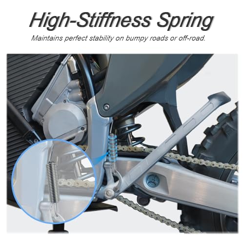 Xitomer Dirt Bike Kickstand Compatible with Stark Varg MX & EX Electric Off-Road Bike Motorcycle Side Stand Foot Side Support Sidestand