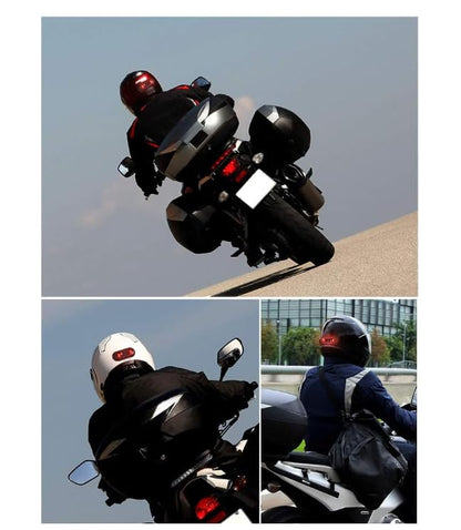 Motorcycle Helmet Night Light,Universal LED Helmet Taillight USB Rechargeable