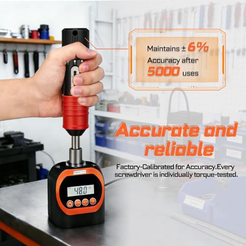 GEINXURN 71PCS Click Torque Screwdriver Set 1/4” Drive, 10-50 Inch Pound Torque Screw Driver Kit with Screwdriver Bit, Socket, Mini Torque Wrench for Maintenance, Tools, Bike Repairing and Mounting