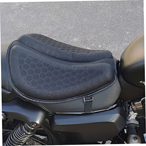 Cabilock Motorbike Seat Cover Breathable Honeycomb Cushion for Summer Shock Absorption Sun Protection Comfortable Motorcycle Seat Pad Upgraded Theft Design Fit