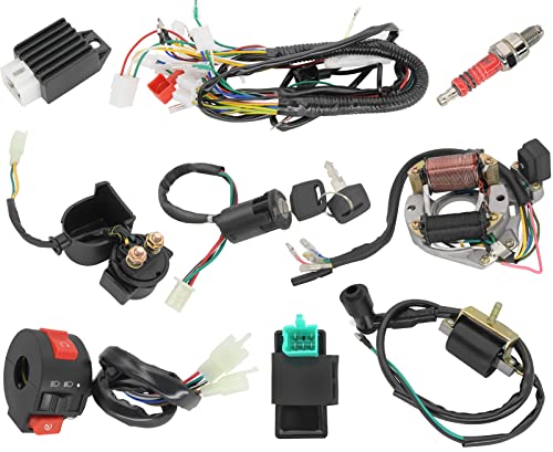 Complete Electrics Stator Coil CDI Wiring Harness for 4 Stroke ATV KLX 50cc 70cc 110cc 125cc-atv Wiring Harness