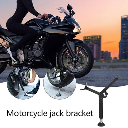 Rear Paddock Stand - Wheel Service Motorcycle Lift Stand, Adjustable Height Support Bracket | Non-Slip Wheel Lifter, Portable Maintenance Tool for Garage Use with All Motorcycle Models