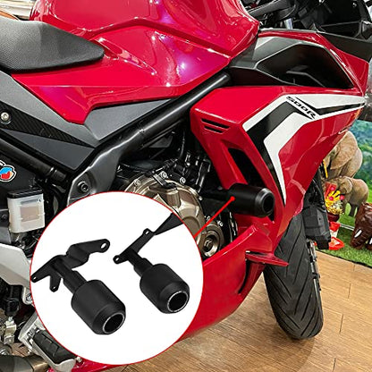for CBR500R CB500F CB500X Motorcycle Falling Protection Frame Slider Fairing Guard Anti Crash Pad Protector (for Honda Vehicle) CBR400 CB400X CB400F