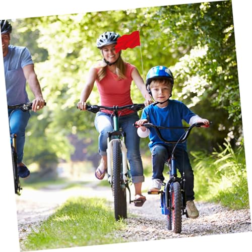 2sets Bike Flag Pole Safety Bicycle Flagpole Accessory Flagpoles for Bike Flag Display Bracket Motorcycle Mounts Rear Seat Bracket