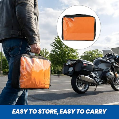 Favoto Motorcycle Cover for Harley Davidson Heavy Duty 420D Oxford | Touring Motorcycle Cover Waterproof Outdoor for Street Glide, Road Glide, Road King, Low Rider ST, Fat Boy Fits up to 96.5" - size: 96.5" - XXL