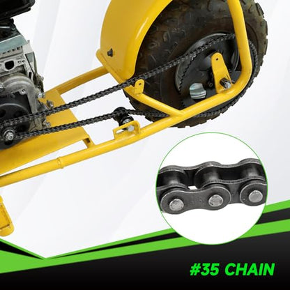35 Chain 140 Links Chain Breaker Kit for Mini Bike Coleman CT100U CC100X Baja DB30 Blitz Racer Motovox MBX10 MBX11 Monster Mega Moto 80 105cc Predator 212cc 100cc 97cc Go Kart Minibike Parts