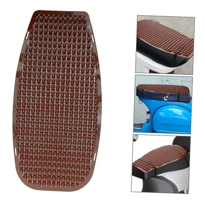 PartyKindom Motorcycle Seat Cushion Cover Breathable Pad for Use Sun Rain Comfortable Design for Electric Motorcycles Single