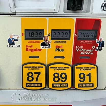 300 Pcs I Did That Biden Stickers,Joe Biden Stickers Funny I Did That - Pointed to Your Left,That's All Me Car Bumper Reflective Waterproof Humor Decals for Gas Pump Motorcycle Helmet Laptop Window