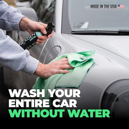 Nexgen Waterless Car Wash (16oz) - Ultimate Waterless Car Cleaner - Scratch-Free and High-Gloss Shine - On-the-Go Car Detailing - Car Cleaning Supplies - Ideal for Cars, Trucks, Boats & More! - size: 16 Fl Oz (Pack of 1)