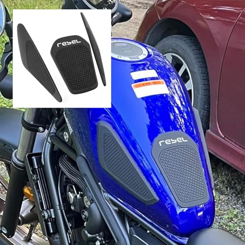 Motorcycle Tank Pad Sticker Gas Oil Fuel Tank Pad Decal Tank Protector for 2017-2025 Honda Rebel 500 250 300 CMX500 CMX250 CMX300