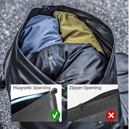 Rhinowalk Waterproof Motorcycle Dry Bag, Duffel Luggage Travel Bags with Zippered Closure & Pocket, Shoulder Straps, Large Space for Motorcycling Camping Commuting Boating - size: 20L
