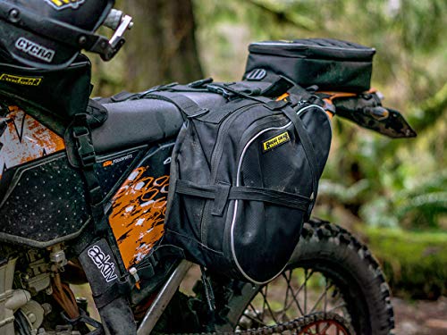 Nelson-Rigg Black Dual Sport Enduro Saddlebags, Fits Most Dual Sport/Enduro KTM Honda Yamaha & Suzuki Models - size: 15 Liters