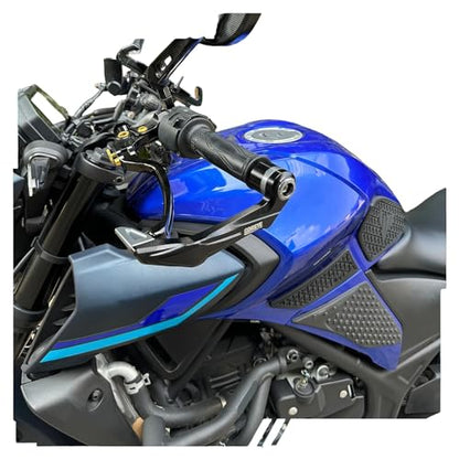 Handguard Guard Motorcycle Thick Aluminum Grips Guard Brake Clutch Levers Guard Protector for GSX-R950 GSX-R750 GSX-R1000 GSXR 750 950 1000 - color: Yellow