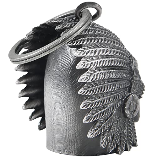 Dream Apparel Motorcycle Bell Guardian Angel Drive Away Gremlin, Biker Bell for Men Women Rider Riding, Good Luck Gift - color: Native