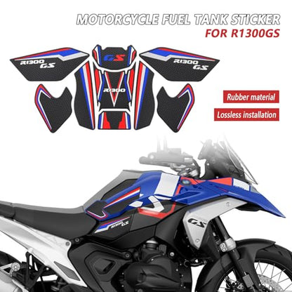 for 2025 R1300GS r1300gs Modified Motorcycle Parts: Fuel Tank Sticker Protective Sticker Set, Anti-Slip Fuel Tank Side Pad 2023 2024 2025