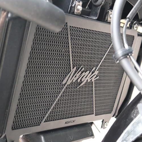 NIGHT CAT Motorcycle radiator grille shroud, compatible with Ninja 400 Ninja 500,radiator gaurds,Water tank guard net(Water Tank Netting) - color: Water Tank Netting