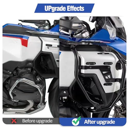 Motorcycle Highway Crash Bars Engine Guard for R1300GS ADV R1300GS Adventure 2024 2025 Ultimate Pro Frame Tank Bumper Protector Bolt-on Black Accessories