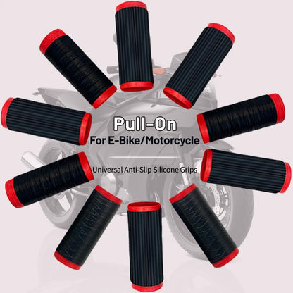 OFFCURVE Universal Motorcycle Handblebar Grips - style: Pattern