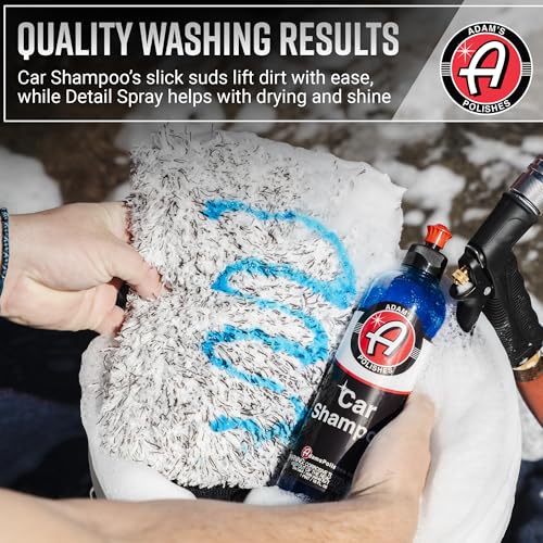 Adam's Polishes Essential Car Wash Kit (14-Item) - Auto Detailing Car Care Cleaning Kit Car & Truck Lovers, Dads, Moms and DIYers - style: Essential (14-item)