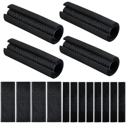 Handle Grips Buffer Tube Cover Foam Handlebar Grips Covers for Motorcycle Bicycle Exercise Tools Gym Home Garden Replacement (4Pcs 4.25 Inch)