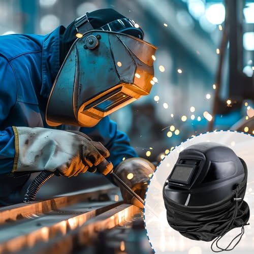 2-Pack Large Lightweight Helmet Bags for Welding & Motorcycle, Durable Multi-Scene Carry/Storage Bags for Work, Sports, Travel | Gifts for dad