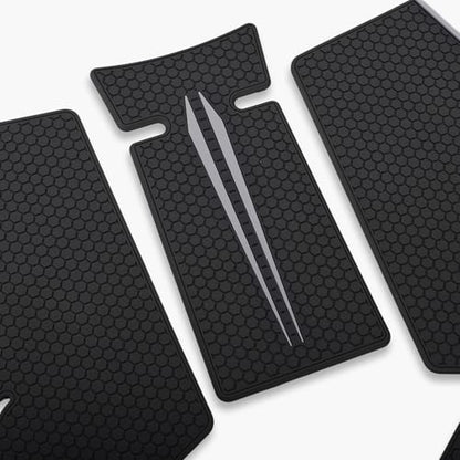 Motorcycle Tank pads Side Gas Knee Grip Protective for KTM 790 Duke (2018-2024) 890 Duke/R (2020-2024) (Gray-Black) - color: Gray-Black