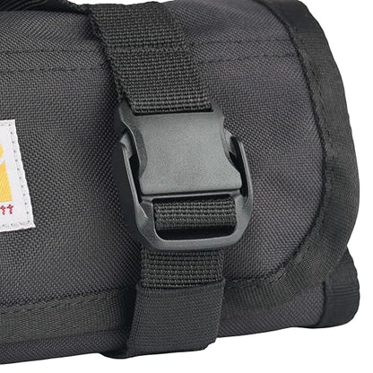 Carhartt Utility Roll Organizer, Durable, Water-Resistant Tool Roll, Black, 16 Pocket - color: Black, size: 16 Pocket