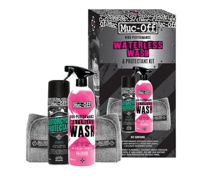 High Performance Waterless Wash and Protectant Care Kit Motorcycle