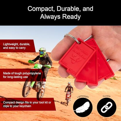 Tusk Chain Slack Measuring Tool Compatible With Yamaha YZ125/250 2005-2026