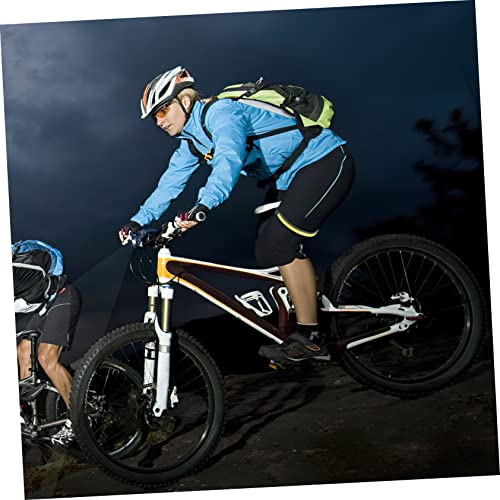 2pcs Reflective Cycling Trouser Clips Bike Leg Bands for Enhanced Visibility Professional Riding for Night Cycling and Exercise