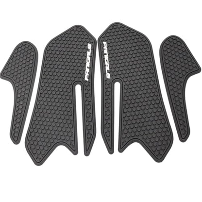 Fuel Gas Tank Pad Protector Stickers Decal Set Compatible with V2/899/959/1199/1299 2013 2014 2015 2016 2017 2018 2019- Anti-Slip Protective Kit, Black | 4-Piece