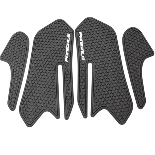 Fuel Gas Tank Pad Protector Stickers Decal Set Compatible with V2/899/959/1199/1299 2013 2014 2015 2016 2017 2018 2019- Anti-Slip Protective Kit, Black | 4-Piece